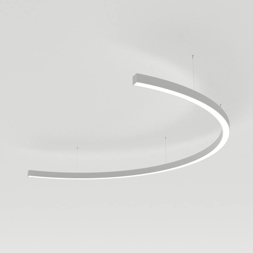 Светильник SP-LINE-HANG-ARC-C3535-D1500-53W Day4000 (WHITE, 230V) (Arlight, Металл)