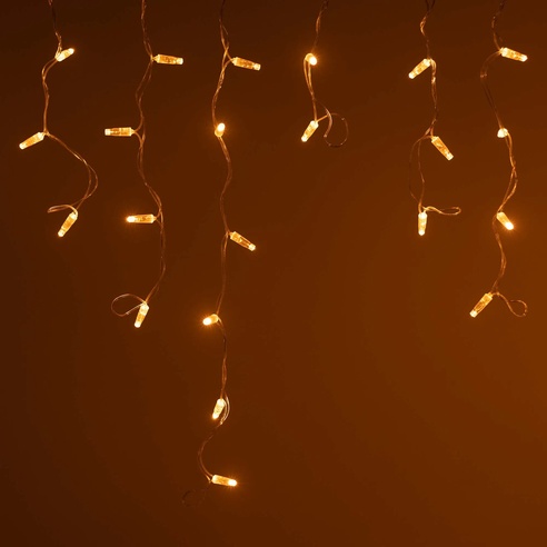 Светодиодная гирлянда ARD-EDGE-CLASSIC-2400x600-CLEAR-88LED-STD Yellow (230V, 6W) (Ardecoled, IP65)