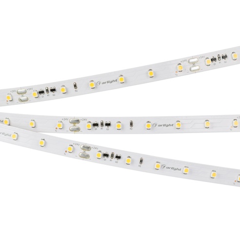 Лента светодиодная RT-20000 24V White5500 (3528, 60 LED/m, 20m) (Arlight, 4.8 Вт/м, IP20)