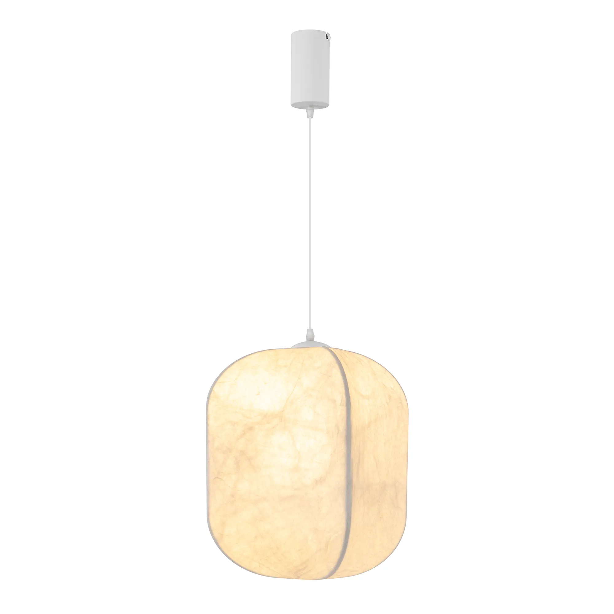 Светильник SP-SETA-HANG-L400х420-9W Warm2700 (WH, 320 deg, 230V) (Arlight, IP20, Натуральный шелк, 3 года) - изображение товара