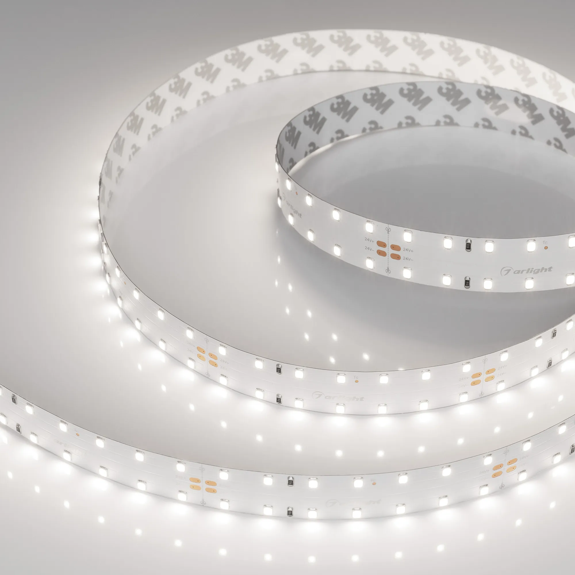 Лента светодиодная RT-A140-20mm 24V Day5000 (22 W/m, IP20, 2835, 4.7m) (Arlight, Открытый)
