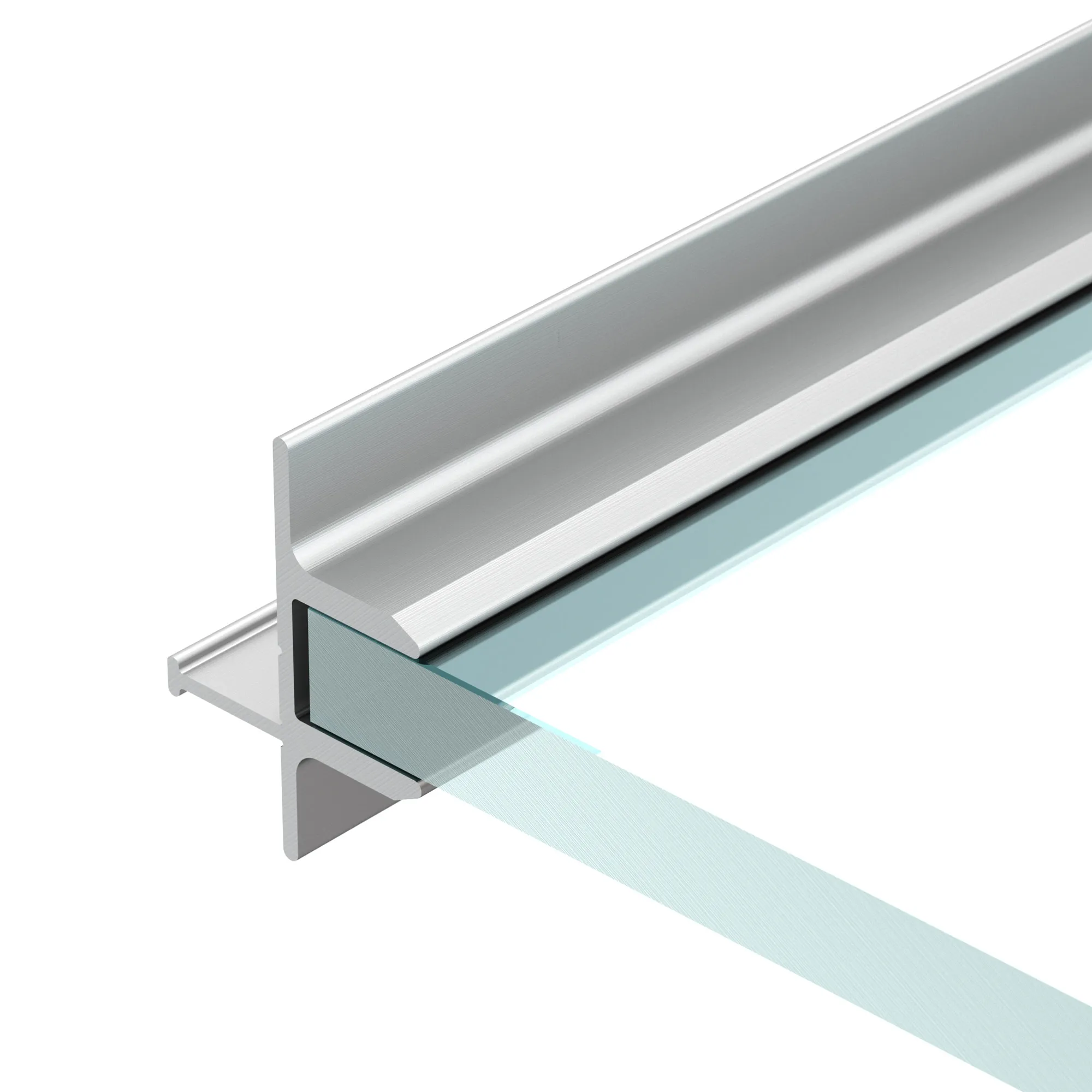 Профиль TOP-GLASS8-2D-2000 (Arlight, Алюминий) - изображение товара