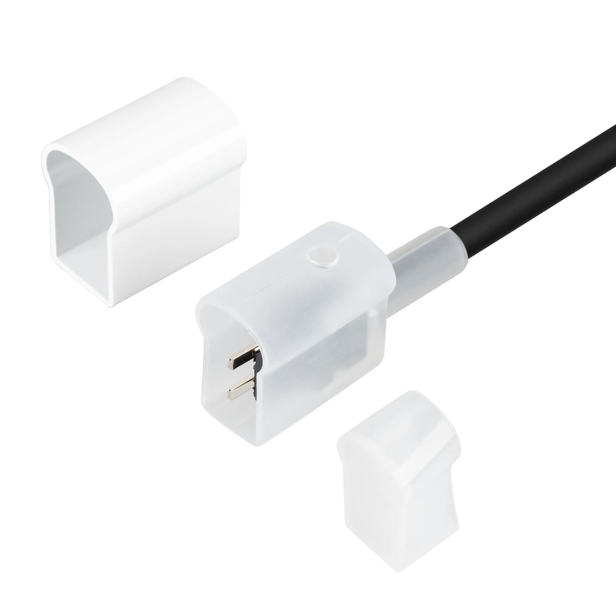 Шнур питания MOONLIGHT-Power-230V (12x24mm) (Arlight, Силикон) - изображение товара