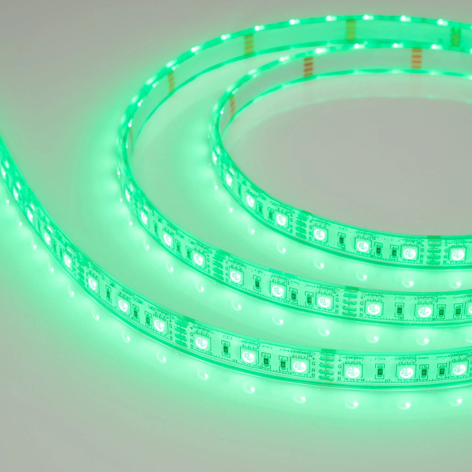 Лента светодиодная герметичная RTW-PU-B60-12.5mm 12V RGB (14.4 W/m, IP68, 5060, 5m) (Arlight, -) - изображение товара