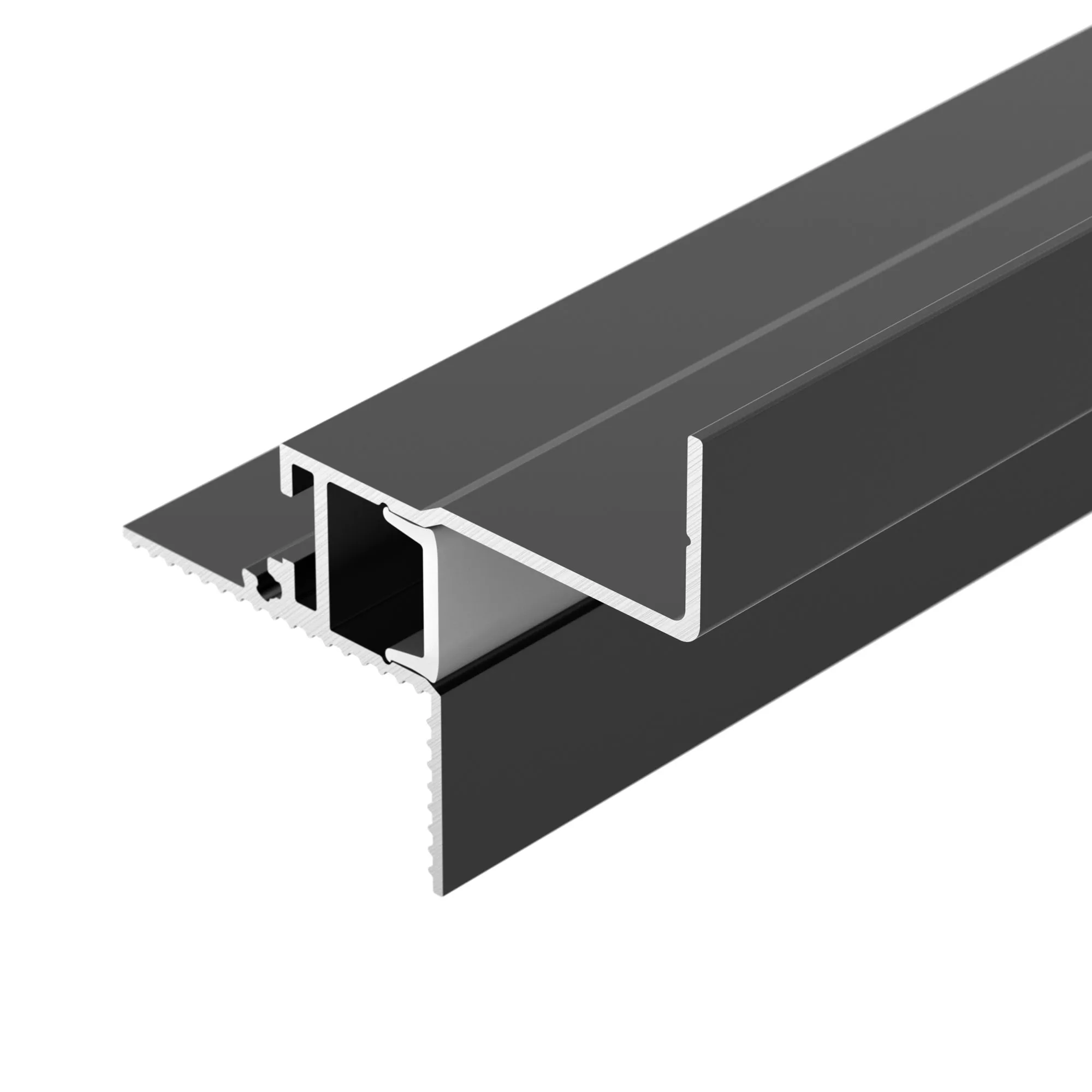 Профиль СEIL-S12-SHADOW-20-SIDE-3000 ANOD BLACK (Arlight, Алюминий) - изображение товара