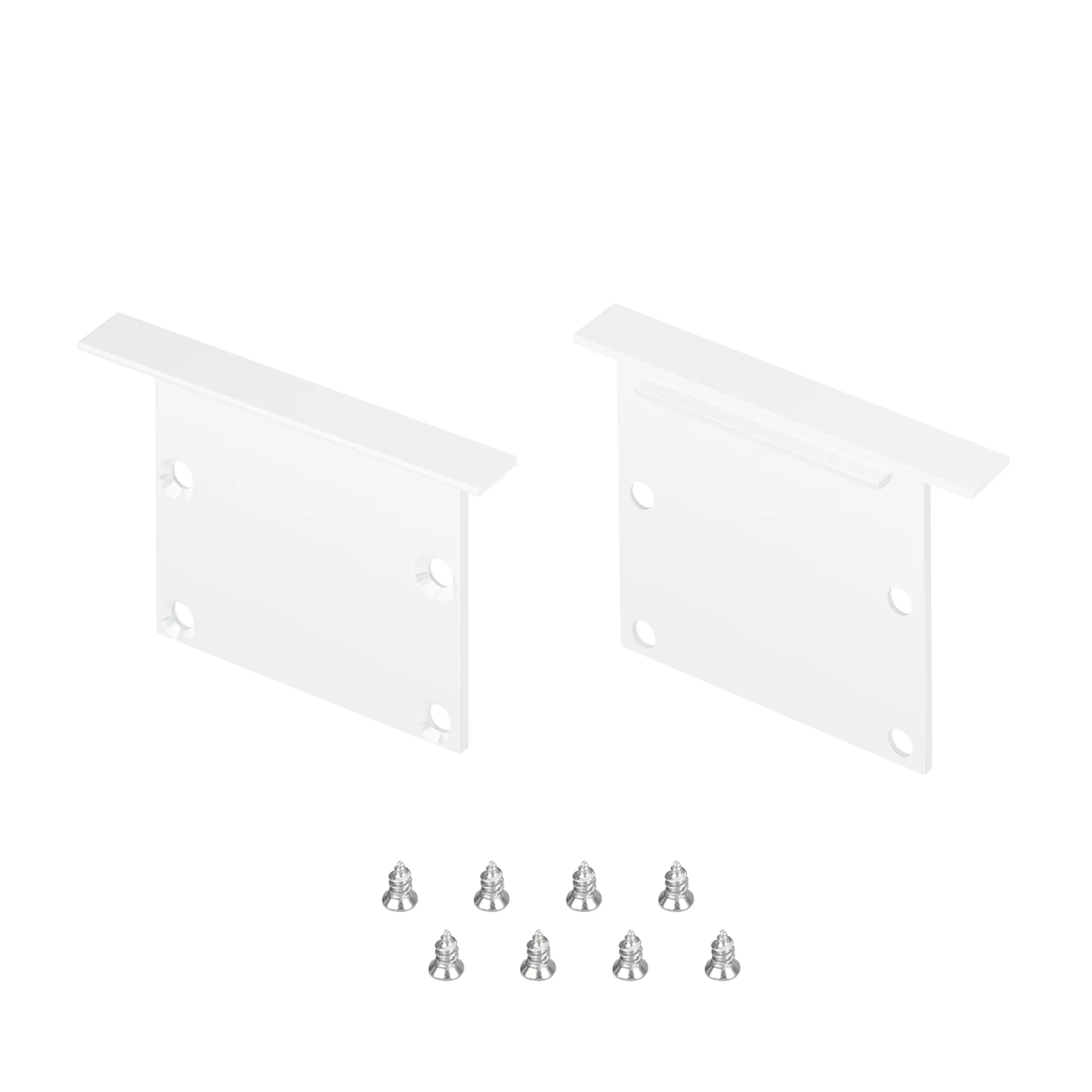 Заглушка LINIA49-F-S WHITE глухая (Arlight, Металл) - изображение товара