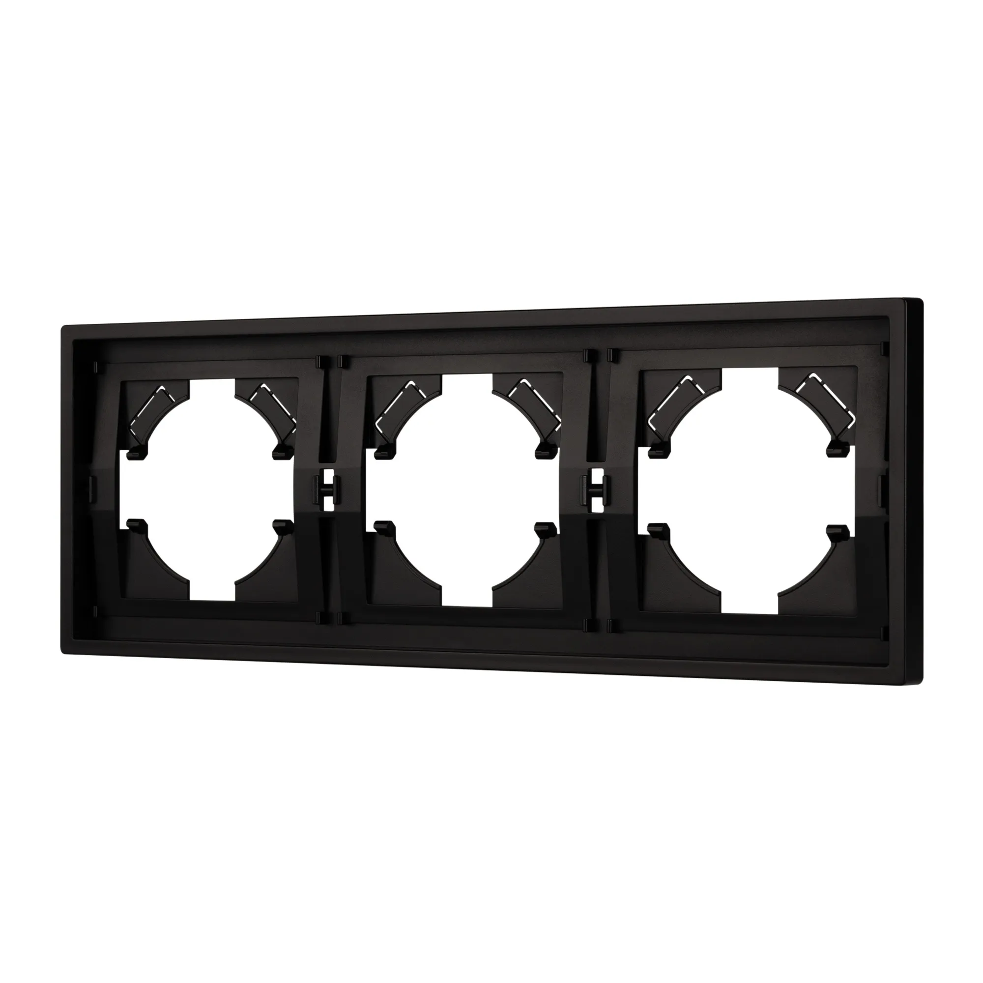 Рамка пластиковая FRM-TENDO-PL-3-BK (Arlight, -)