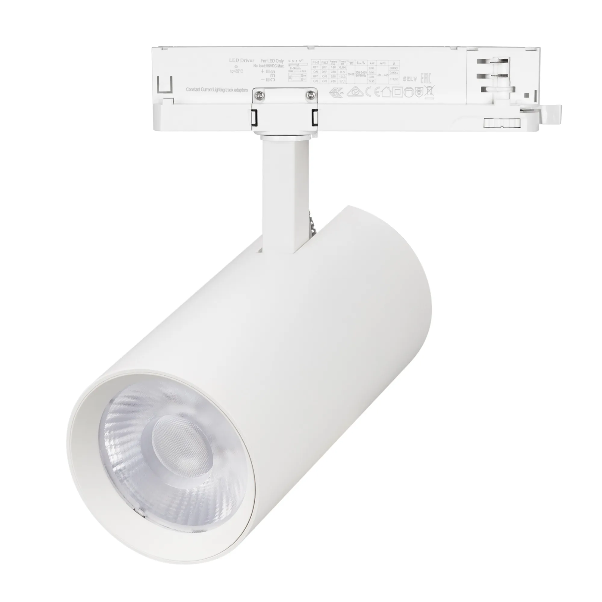 Светильник LGD-GERA-4TR-R90-30W Day4000 (WH, 15 deg, 230V, TRIAC) (Arlight, IP20 Металл, 5 лет)