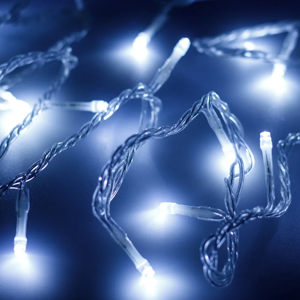 Светодиодная гирлянда ARD-STRING-HOME-5000-CLEAR-50LED-STD WHITE (230V, 3.5W) (Ardecoled, IP20) - изображение товара