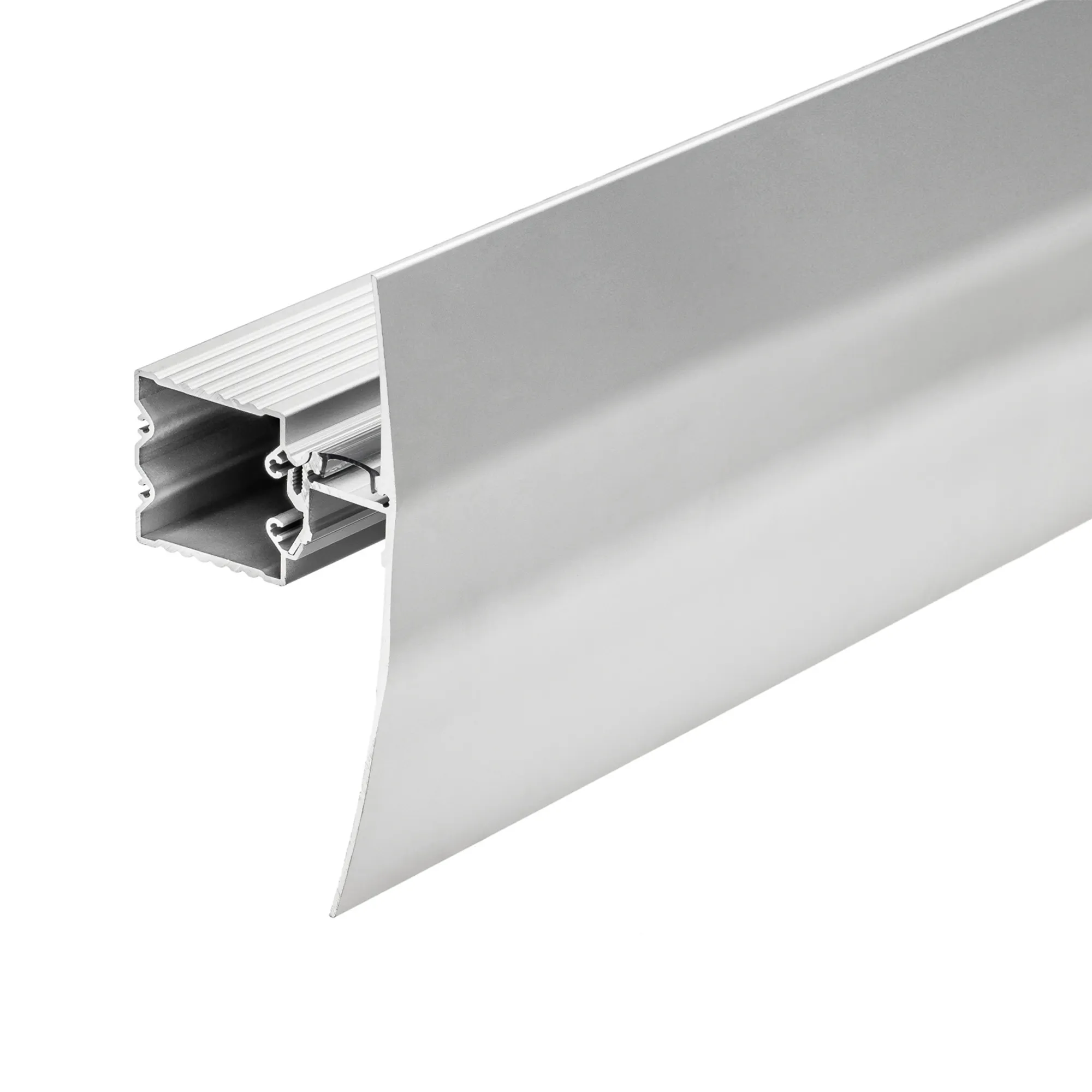 Профиль с экраном ALU-BASE-WING-2000 ANOD+FROST (Arlight, Металл) - изображение товара