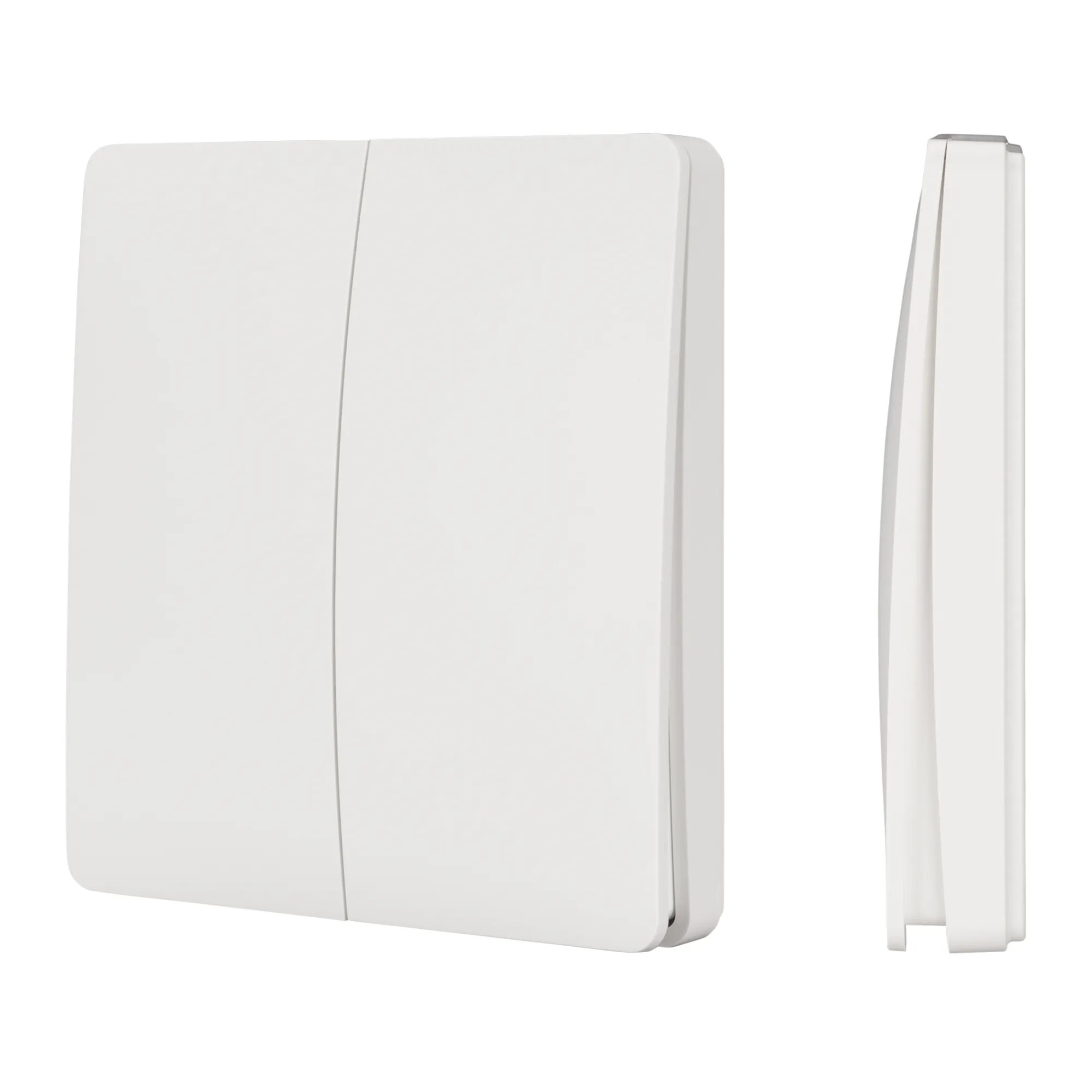 INTELLIGENT ARLIGHT Кнопочная панель KINETIC-801-22-2G-WP-SUF White (No battery, IP67, 433Mhz) (IARL, IP67 Пластик, 3 года) - изображение товара