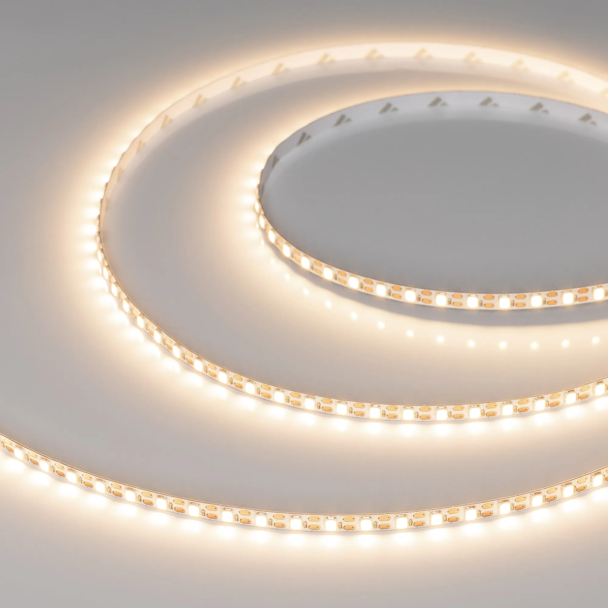 Лента FC-A120-5mm 24V Warm3000-CX1 (10 W/m, IP20, 5m) (Arlight, резка 1 светодиод)