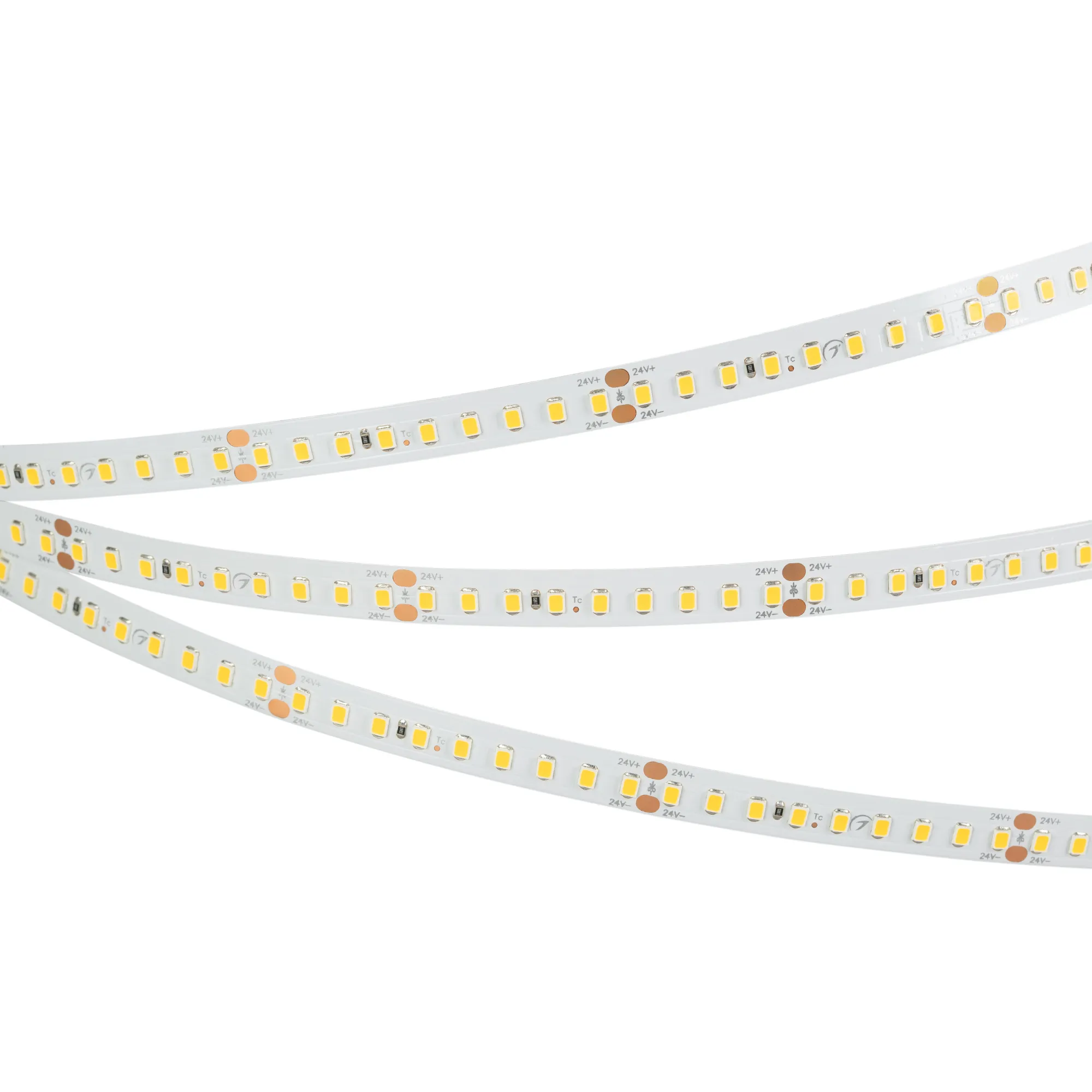 Лента светодиодная RT-A144-10mm 24V White6000 (7.7 W/m, IP20, 2835, 5m) (Arlight, высок.эфф.200 лм/Вт)