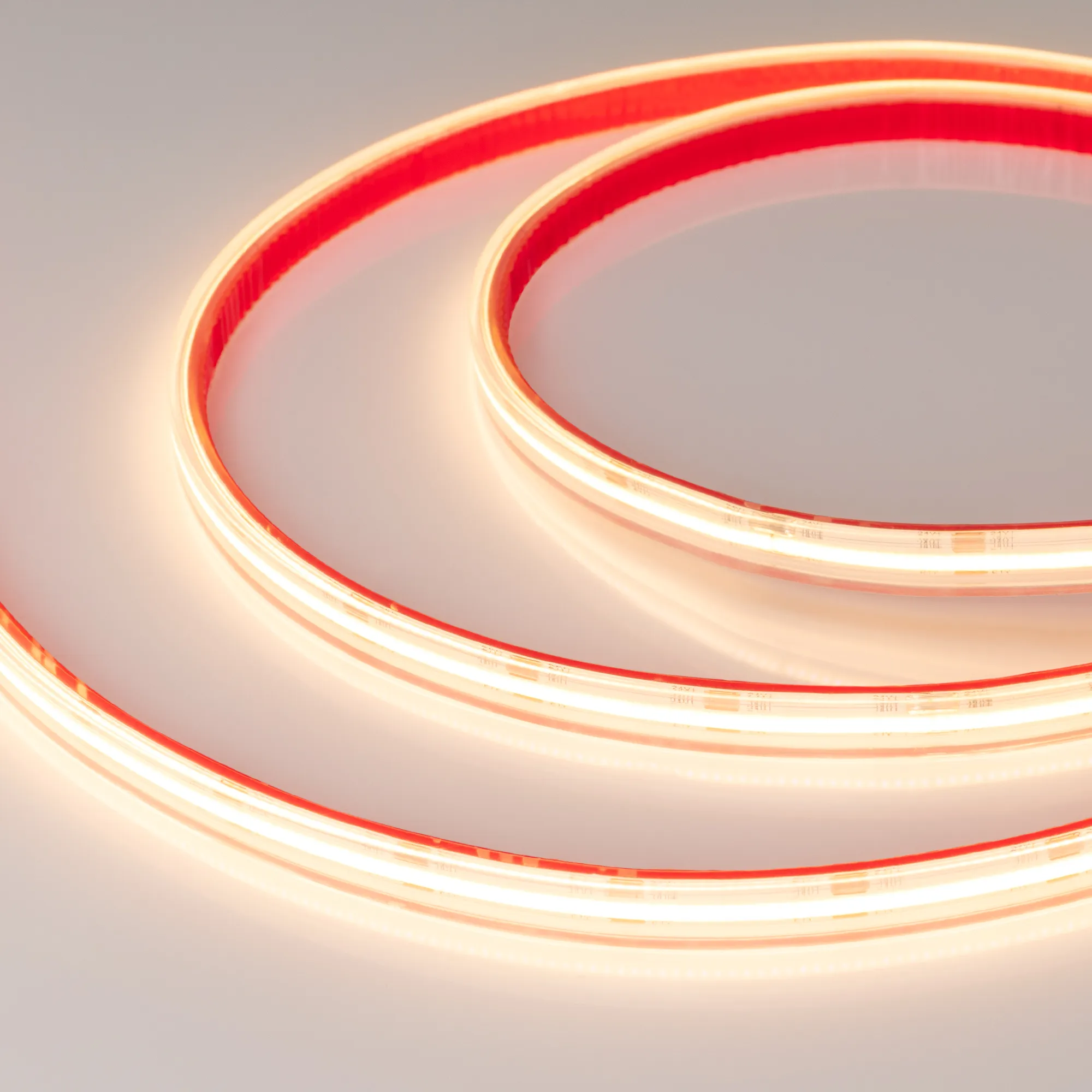 Лента светодиодная герметичная COB-PS-X544-10mm 24V Warm2700 (11.5 W/m, IP67, CSP, 5m) (Arlight, -) - изображение товара