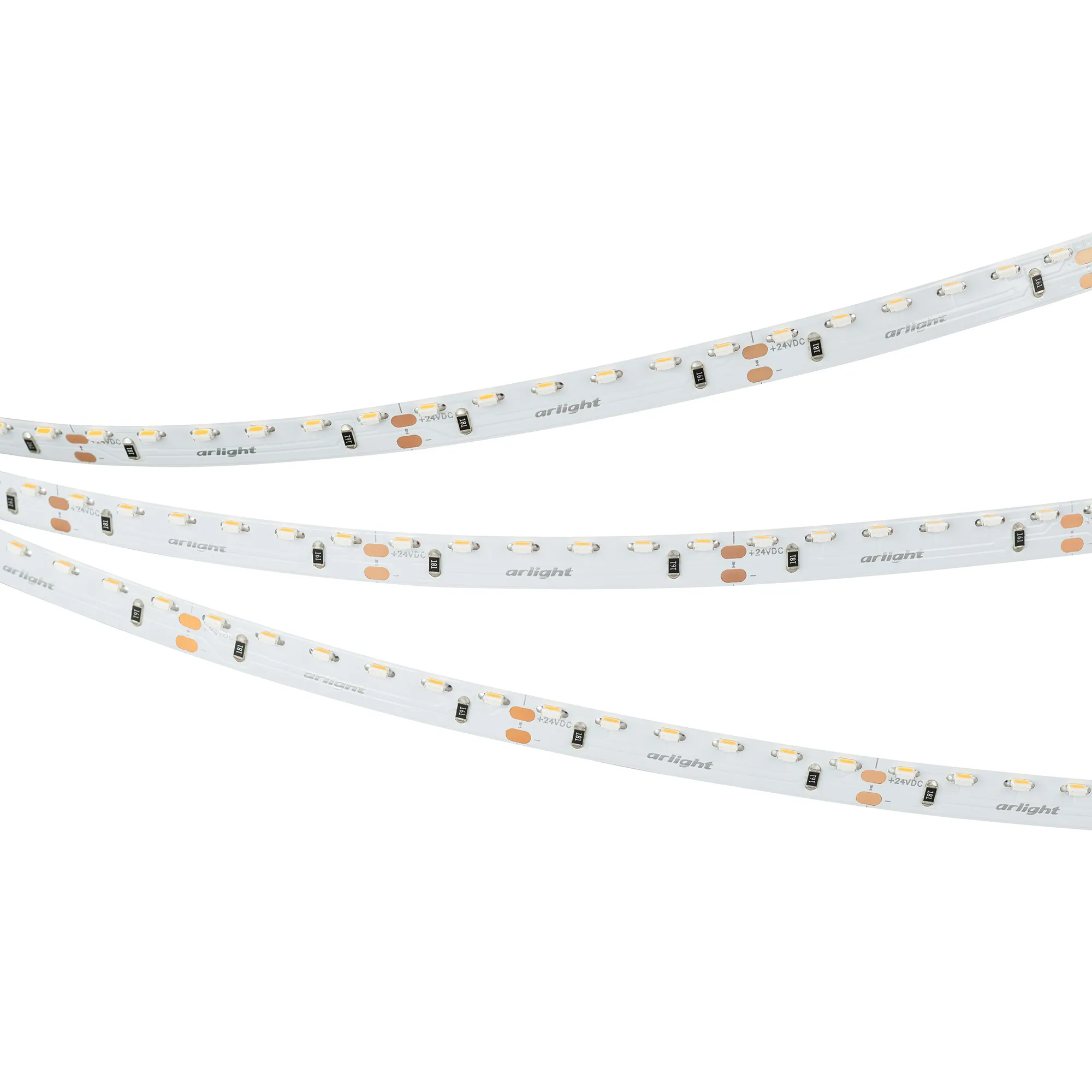 Лента светодиодная RS-S120-8mm 24V Day5000 (9.6 W/m, IP20, 3014, 5m) (Arlight, боковое свечение)